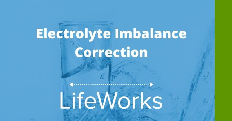 Electrolyte Imbalance Correction