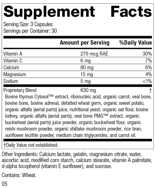 Congaplex®, 90 Capsules, Rev 05 Supplement Facts