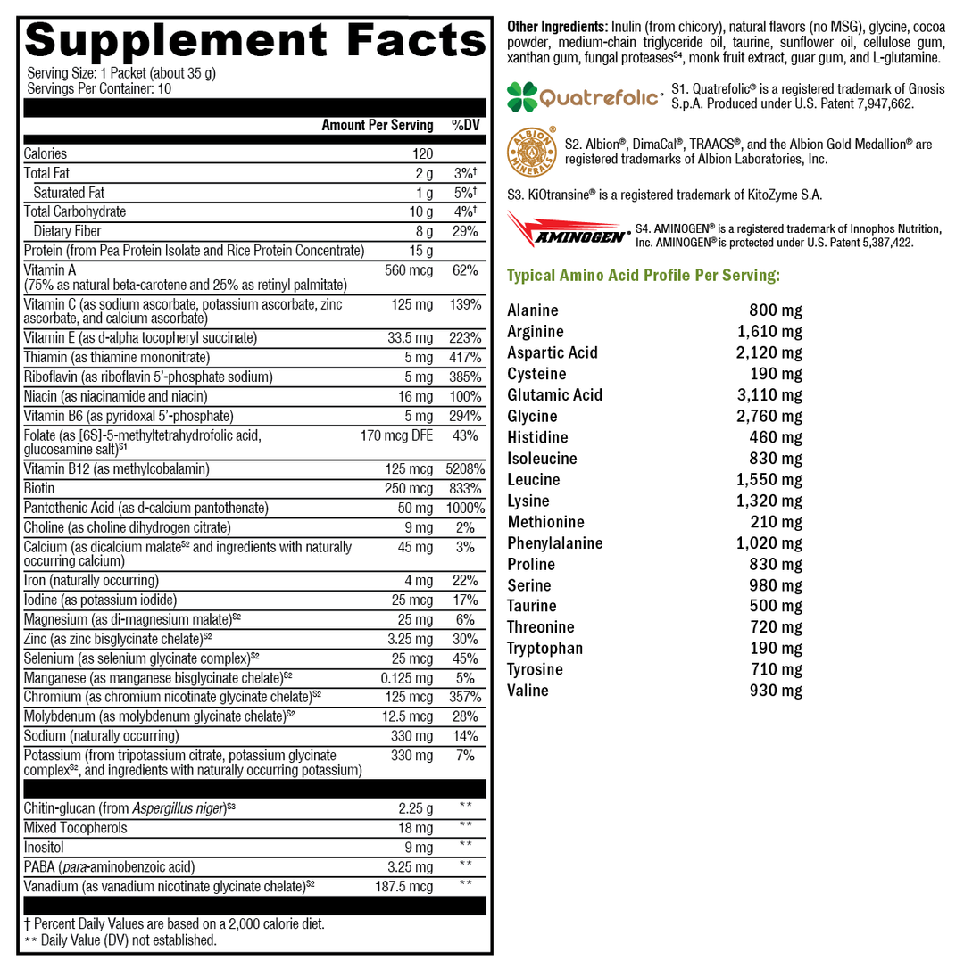 FIT Lean Food Complete Dutch Chocolate 10 Servings