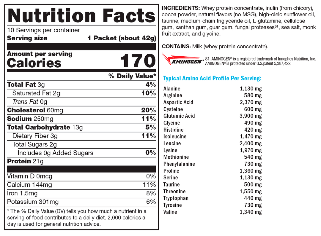 FIT Lean Food Whey Creamy Chocolate 10 Servings