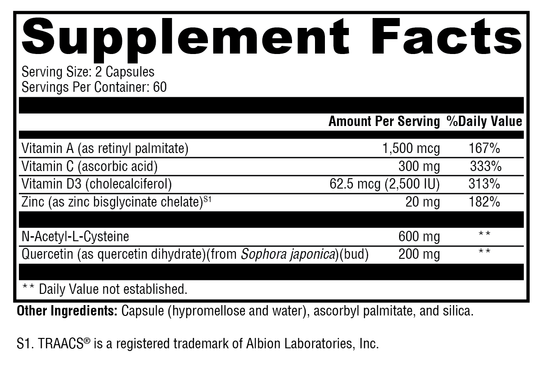 Immune Essentials™ Daily 120 Capsules