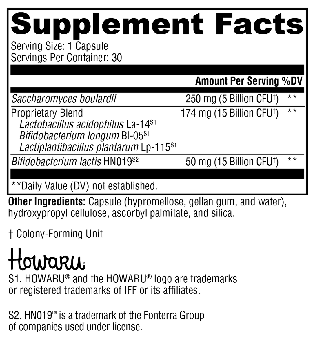 ProbioMax® Sb DF 30 Capsules