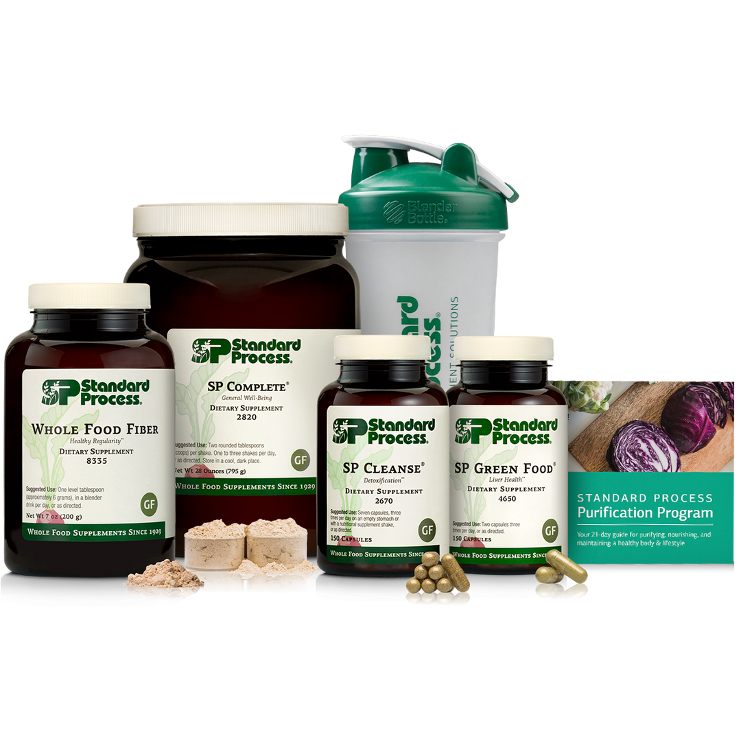 Purification Product Kit with SP Complete® and Whole Food Fiber, 1 Kit With SP Complete and Whole Food Fiber