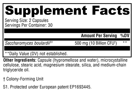 Saccharomycin® DF 60 Capsules