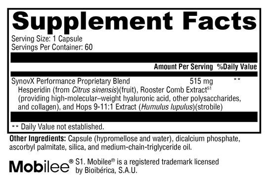 SynovX® Performance 60 Capsules