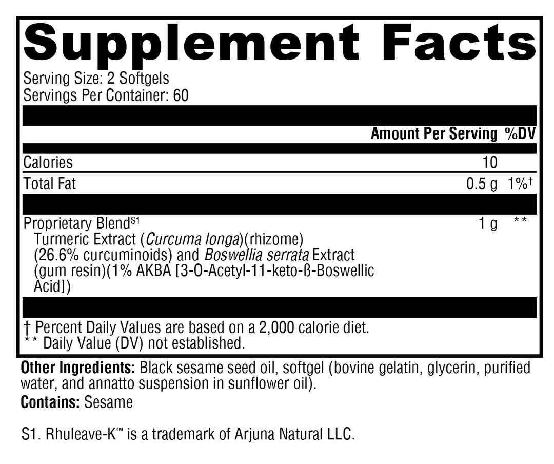 SynovX® Relief 120 Softgels