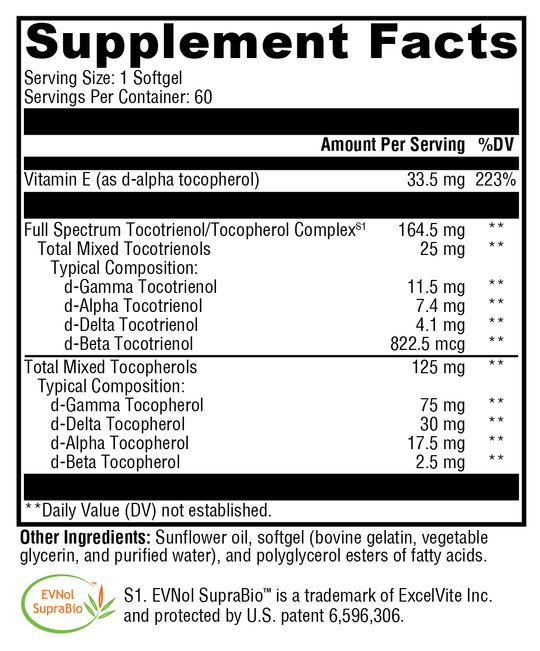 Xcellent E™ 60 Softgels
