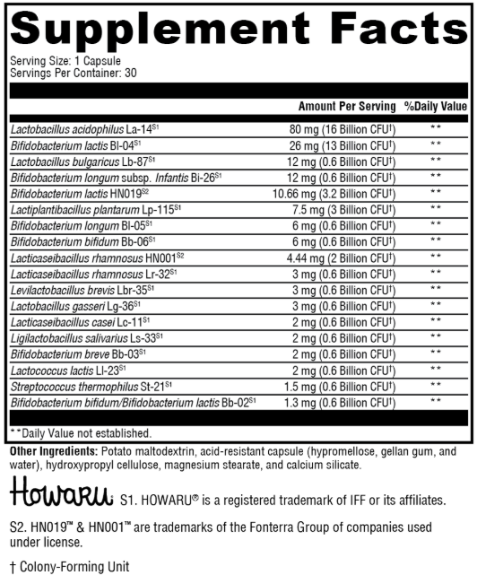 *ProbioMax® Complete DF 30 Capsules